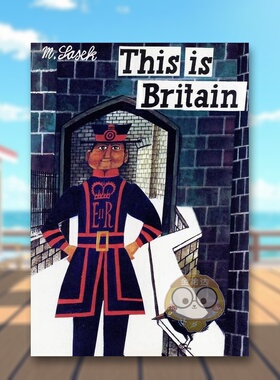 【预售】【Miroslav Sasek】这就是英国 This is Britain 原版英文儿童绘本进口书籍图书外版正版
