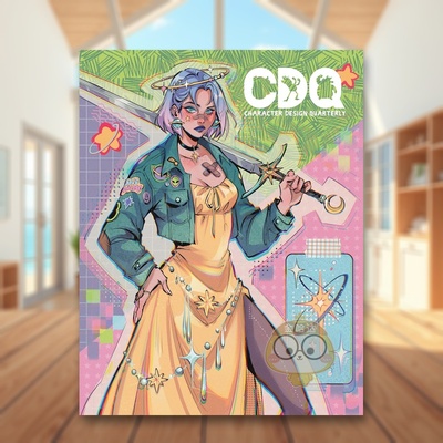 【预售】角色设计季刊33 Character Design Quarterly 33 原版英文艺术插画原画设定集 CDQ