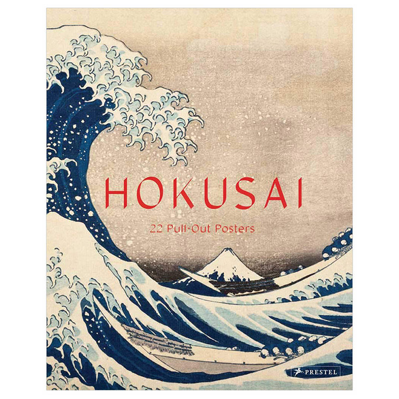 【现货】[prestel出版]hokusai: 22 pull-out posters 北斋:22张拉出
