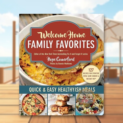 【预售】欢迎回家 家庭美食：健康快餐英文餐饮进口原版外版书平装Welcome Home Family Favorites: Quick & Easy Healthyish Me书