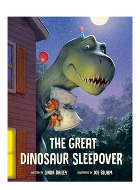 【现货】恐龙大过夜 Great Dinosaur Sleepover 原版英文儿童绘本进口书籍图书外版正版
