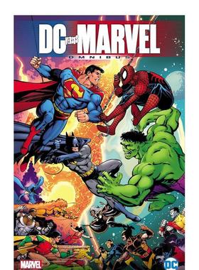 【现货】DC大战漫威：合集 DC Versus Marvel Omnibus 英文漫画书原版进口图书美漫书籍 Dennis O'Neil