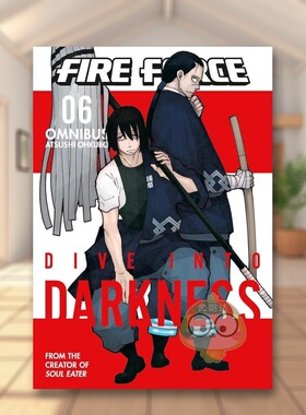 【预售】炎炎消防队合集6英文漫画进口原版书平装14岁以上Fire Force Omnibus 6  Atsushi OhkuboKodansha Comics书籍图书外版正版
