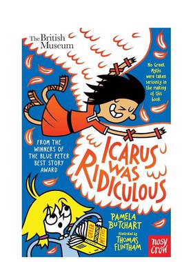 【预售】【伊兹和朋友们】#9可笑的伊卡洛斯 【Izzy and Friends】Icarus Was Ridiculous 原版英文儿童桥梁书 爆笑小学生活故事进