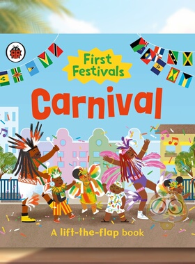 【预售】嘉年华【First Festivals】 Carnival英文儿童绘本节日庆典3-6岁纸板书进口原版书Ladybird Kim Thompson Ladybird书籍图
