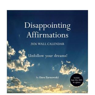 令人失望 預售 Affirmations 雞湯2026年掛歷 2026 Disappointing Calendar 日歷 原版 Wall