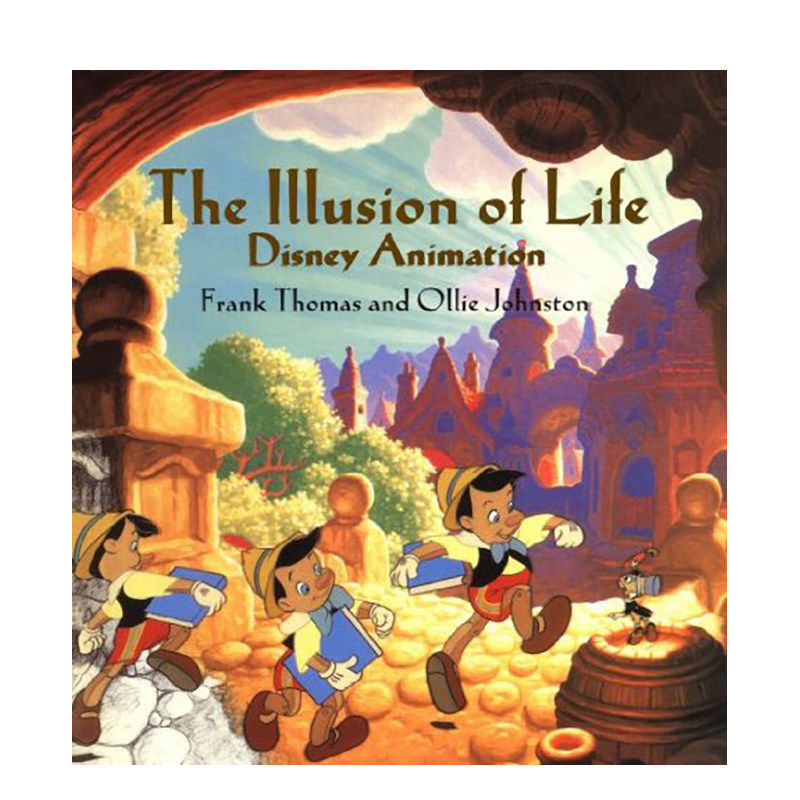 【现货】生命的幻象：迪士尼动画造型设计 The Illusion of Life: Disney Animation 英文原版艺术设定集画册 角色幕后故事