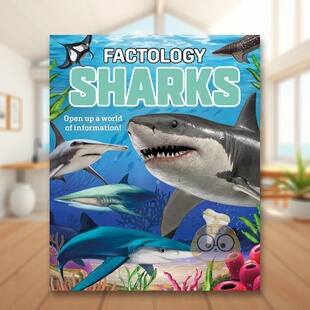 【现货】【事实学派】鲨鱼 Factology: Sharks 原版英文儿童绘本 科普进口书籍图书外版正版