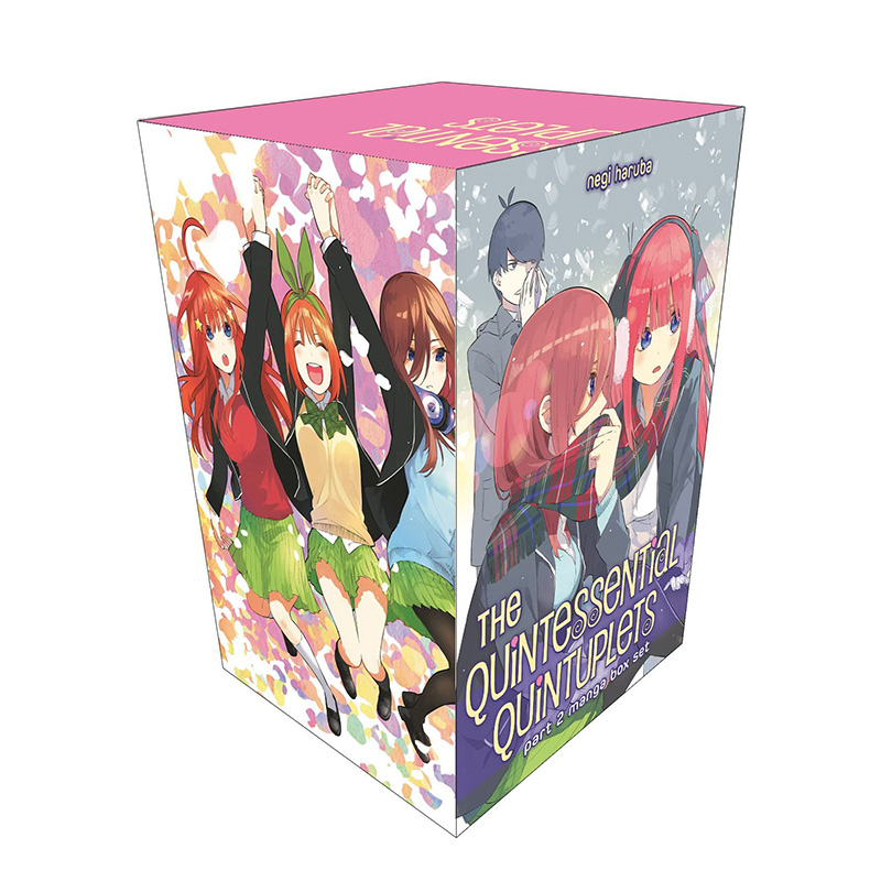 【现货】The Quintessential Quintuplets Part 2 Manga Box Set，五等分的新娘 漫画盒装2（8-14卷） 英文漫画 书籍/杂志/报纸 原版其它 原图主图