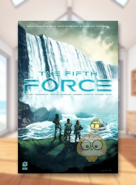 【预售】第五力量英文漫画进口原版书平装14岁以上The Fifth Force Matthew MedneySimon & Schuster书籍图书外版正版