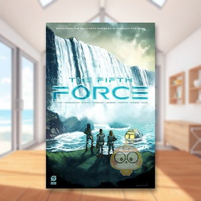 【预售】第五力量英文漫画进口原版书平装14岁以上The Fifth Force Matthew MedneySimon & Schuster书籍图书外版正版