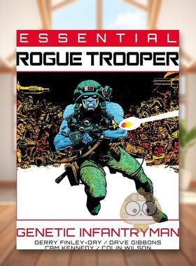 【预售】必不可少的流氓战士基因步兵Essential Rogue Trooper Genetic Infantryman英文漫画图书平装进口原版书Gerry Finley-Da书