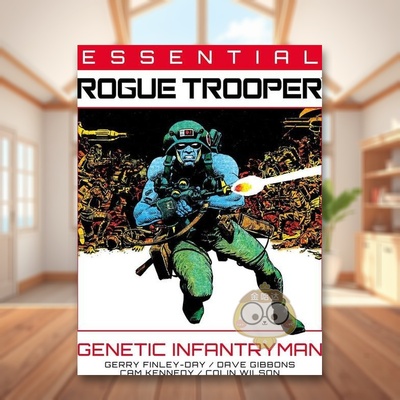 【预售】必不可少的流氓战士基因步兵Essential Rogue Trooper Genetic Infantryman英文漫画图书平装进口原版书Gerry Finley-Da书
