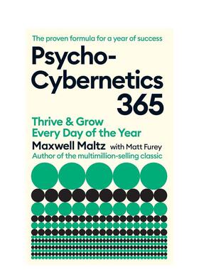 【现货】心理控制术365 Maxwell Maltz每日智慧之书 Psycho-Cybernetics 365原版英文心灵励志self help自助指南经典著作