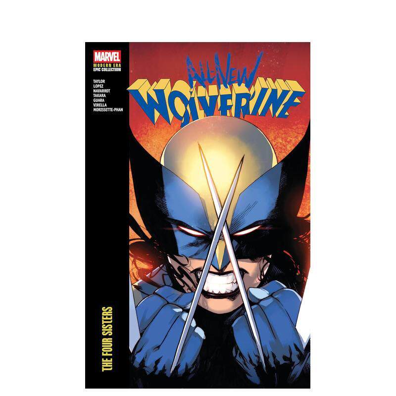 【预售】全新金刚狼 现代纪元史诗合集:四姐妹 All-New Wolverine Modern Era Epic Collection 英文漫画进口原版图书籍外文正版