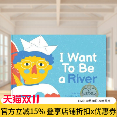 【预售】我想成为河英文儿童绘本动物生态环保进口原版外版书精装3-6周岁I Want To Be A RiverCecile Elma RogerTra Books书籍图