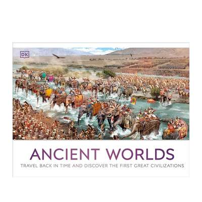 【预售】【DK全景百科】古代世界 【DK Panorama】Ancient Worlds 原版英文儿童绘本