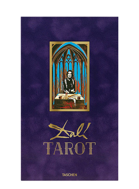【预售】达利塔罗牌 Dalí. Tarot Johannes Fiebig 英文卡牌TASCHEN原版进口图书