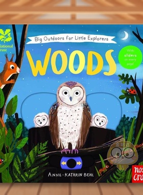 【现货】小小探险家的大户外活动森林【Big Outdoors for Little Explorers】National Trust英文儿童趣味Anne-Kathrin Behl纸板书