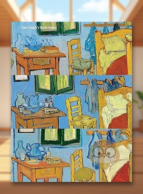 【预售】梵高的卧室 Van Gogh’s Bedrooms 原版英文艺术画册画集进口书籍图书外版正版