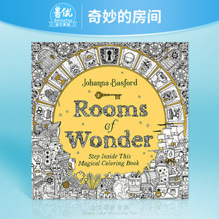 【预售】Rooms of Wonder: Step Inside this Magical Colour 奇妙的房间 英文原版进口书籍