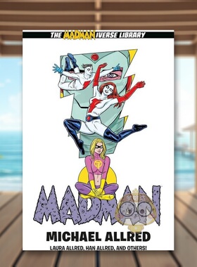 【预售】狂人图书馆版卷5英文漫画进口原版书精装14岁以上Madman Library Edition Volume 5 Michael AllredDark Horse书籍外版正