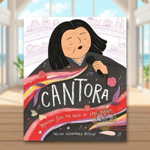 【现货】坎托拉英文儿童绘本人物传记进口原版书3岁-6岁精装CantoraFERNáNDEZ NITSCHE MELISARandom House书籍图书外版正版