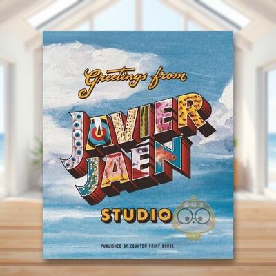 【现货】来自Javier Jaen工作室的问候英文综合设计精装进口原版外版书籍Greetings from Javier Jaen Studio图书正版