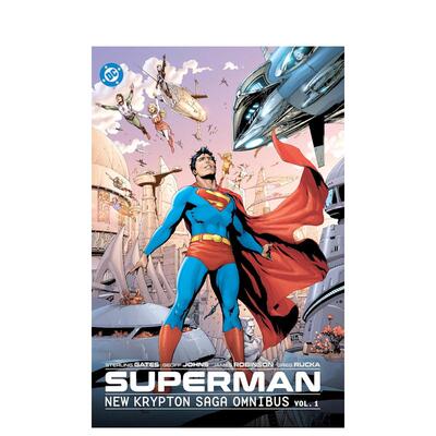 【预售】超人：新氪星传奇 合集 卷1 Superman: New Krypton Saga Omnibus Vol. 1 原版英文漫画书 DC图像小说进口书籍图书外版正