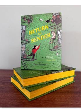 【预售】退回寄件人 Return to Sender 英文原版儿童绘本冒险故事书8-12岁进口英语启蒙读物书籍 Vera Brosgol 纽约时报畅销书