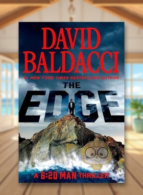 【预售】边缘英文文学小说进口原版外版书精装14岁以上The Edge David Baldacci Grand Central Publishing书籍图书正版