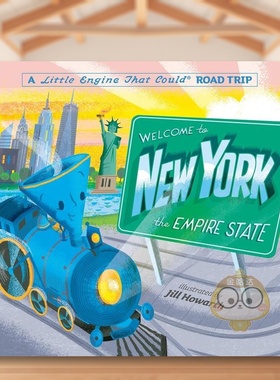 【预售】欢迎来到纽约英文儿童绘本交通工具城市人文进口原版外版书Welcome to New YorkPIPERGrosset & Dunlap书籍图书正版