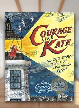 【现货】拥有像凯特一样的勇气英文儿童绘本人物传记进口原版书精装Courage Like Kate Anna Crowley Redding著Random House书籍图