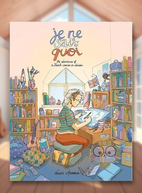 【现货】你说了算一位法国女士的伦敦奇遇Je Ne Sais Quoi英文漫画Lucie Arnoux精装Jonathan Cape进口原版书787333598书籍图书外