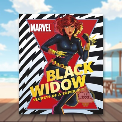 【现货】漫威黑寡妇超级间谍的秘密Marvel Black Widow Secrets of a Super-spy英文漫画Melanie Scott精装DK进口原版书24142书籍
