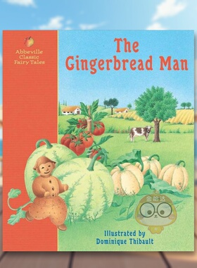 【预售】姜饼人 The Gingerbread Man 原版英文儿童绘本进口书籍图书外版正版