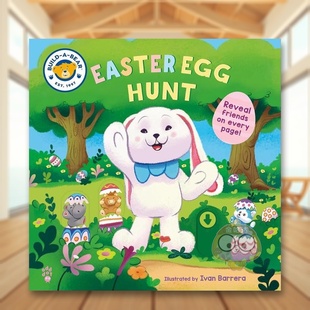 【预售】金泰迪:复活节寻蛋 Build-A-Bear: Easter Egg Hunt 原版英文儿童绘本进口书籍图书外版正版