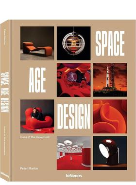 【现货】太空时代的设计美学 Space Age Design 原版英文工业产品设计 teNeues