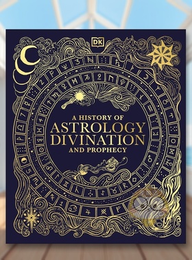 【预售】占星史大百科 A History of Astrology， Divination and Prophecy 原版英文人文历史 DK
