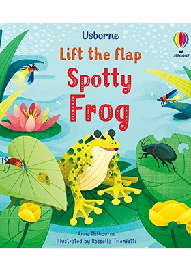 【现货】点点青蛙Spotty Frog 3-6岁儿童趣味故事翻翻纸板绘本 英文原版 早教启蒙读物睡前故事 进口图书书籍