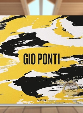 【现货】吉奥庞蒂英文版Gio Ponti英文综合设计Salvatore Licitra精装TASCHEN进口原版书1347书籍图书外版正版