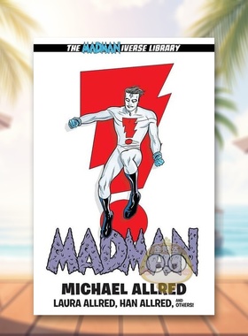【预售】狂人图书馆版卷2英文漫画图书进口原版图书Madman Library Edition Volume 2Michael Allred Dark Horse14岁以上书籍外版