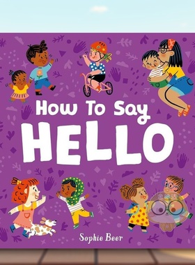 【预售】如何打招呼英文儿童绘本自我认知情绪管理进口原版外版书3-6周岁【My First Behaviour and Manners】How to Say HelloS书