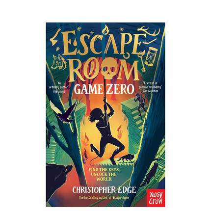 【预售】【获奖作者Chrisher Edge】密室逃生 Escape Room: Game Zero 原版英文青少年读物进口书籍图书外版正版