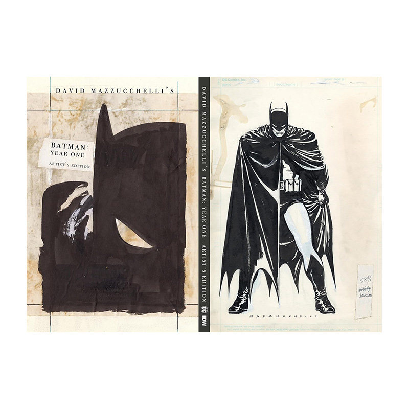 【现货】大卫·马祖切利的蝙蝠侠元年艺术家版 David Mazzucchelli's Batman Year One Artist's Edition 英文漫画书原版进口图书 - 实物图