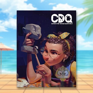 14岁以上Character Publishing3dtot书 角色设计季 293DTotal Quarterly Design 书平装 外版 刊29英文插画原画设定集进口原版 预售