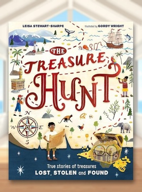 【预售】寻宝游戏The Treasure Hunt英文青少年读物9-12岁精装进口原版书 Hodder Children books书籍图书外版正版