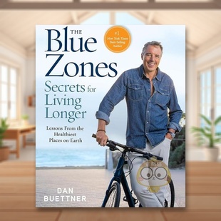 【预售】蓝色地带长寿的秘密The Blue Zones Secrets for Living Longer Lessons From the Healthiest Places on Earth英文生活原