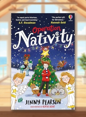 【预售】圣诞行动英文儿童绘本节日庆典进口原版图书7-10岁Operation Nativity Jenny PearsonUsborne children’s books书籍外版