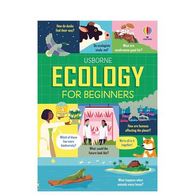 【现货】【少年商学院】读懂生态学【For Beginners】Ecology for Beginners英文青少年读物Andy Prentice 精装3-6岁进口原版书97